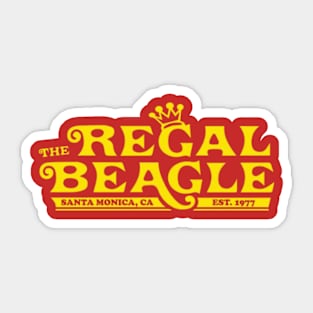 Regal Beagle Lounge and Bar 1977 Sticker